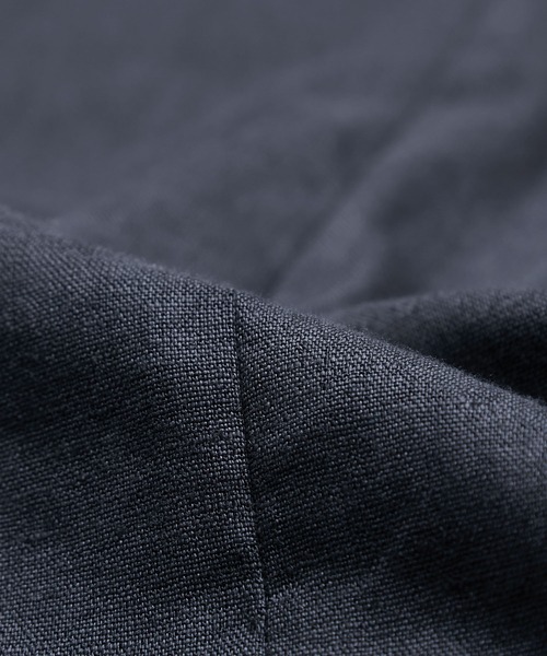 ROPE'(ロペ)の「リネンブランドストレッチブレザー(テーラードジャケット・レディース・ネイビー/ベージュ・36/38)」の9枚目の写真