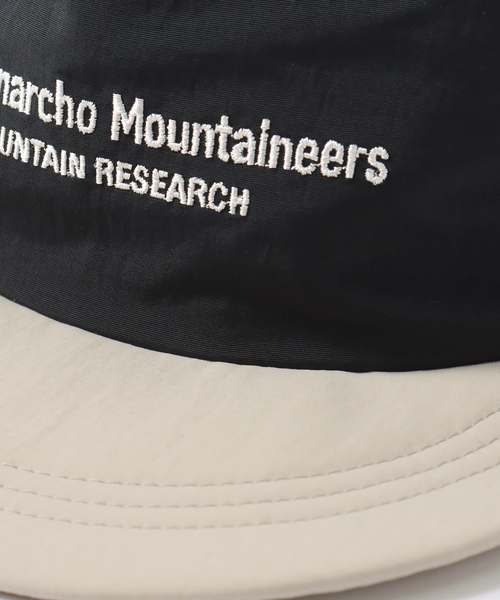 MOUNTAIN RESEARCH(マウンテンリサーチ)の「【MOUNTAIN RESEARCH/マウンテンリサーチ】A.M.Cap(キャップ・メンズ・ブラック/カーキ/ボルドー・FREE)」の13枚目の写真