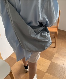 ハーフムーンクロスコットンバッグ