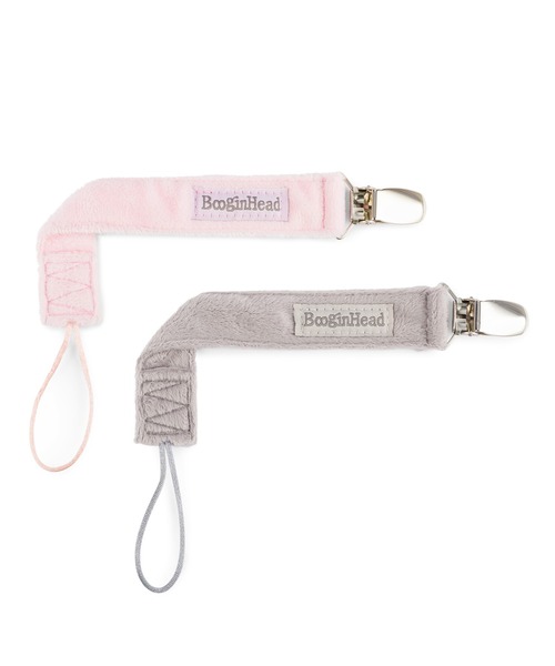 Boogin Head(ブーギンヘッド)の「【Boogin Head/ブーギンヘッド】おしゃぶりホルダー ラックス パーチー グリップ 2本セット(その他ベビー用品・キッズ・ブルー系その他/ピンク系その他/ブルー系その他2・FREE)」の15枚目の写真