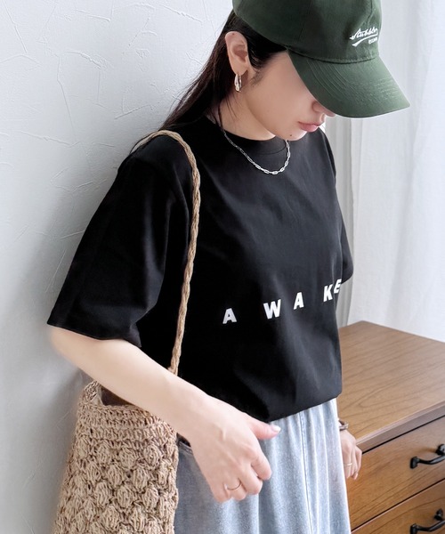 選べる2サイズ展開！オーバーサイズロゴTシャツ（Tシャツ