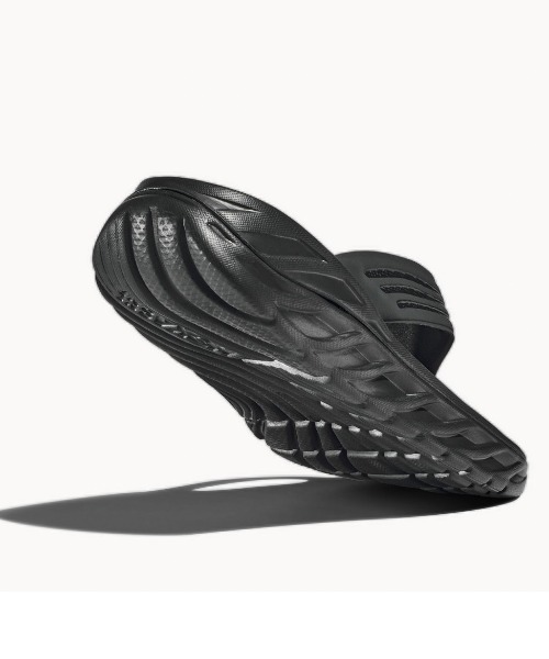 HOKA（ホカ）の「HOKA ONE ONE / ホカ オネオネ　ORA RECOVERY FLIP オラリカバリーフリップ 1099675（サンダル・メンズ・ブラック・26/27/28）」の7枚目の写真