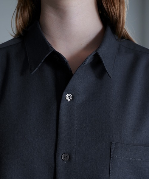 SERACE】Loose silhouette short sleeve shirt / ルーズシルエット半袖 