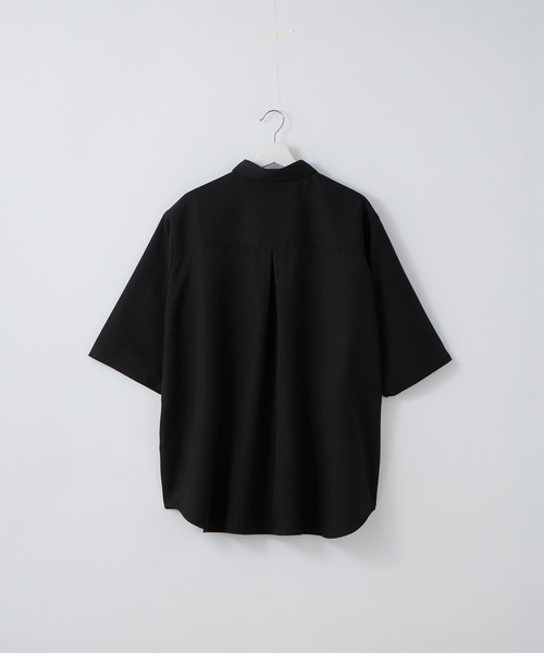 SERACE】Loose silhouette short sleeve shirt / ルーズシルエット半袖