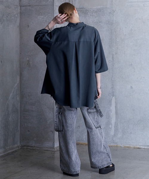 SERACE】Loose silhouette short sleeve shirt / ルーズ