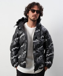 STUD MUFFIN | STUD MUFFIN/スタッドマフィン/バイアスロゴ ナイロンボンディングパフィージャケット(その他アウター)