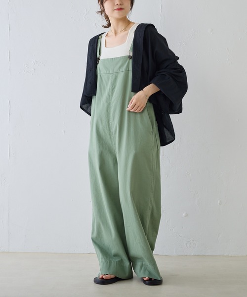 PUAL CE CIN（ピュアルセシン）の「コットンガーゼ クロップド ブラウス（シャツ/ブラウス・レディース・ベージュ/ブラック/オフホワイト・FREE）」の18枚目の写真