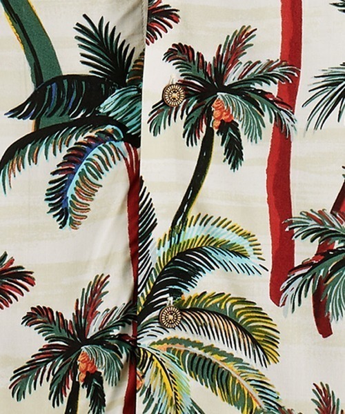 SCOTCH&SODA（スコッチアンドソーダ）の「プリントオープンカラーシャツ【171643】（シャツ/ブラウス・メンズ・オフホワイト/ネイビー・MEDIUM/LARGE/SMALL）」の8枚目の写真