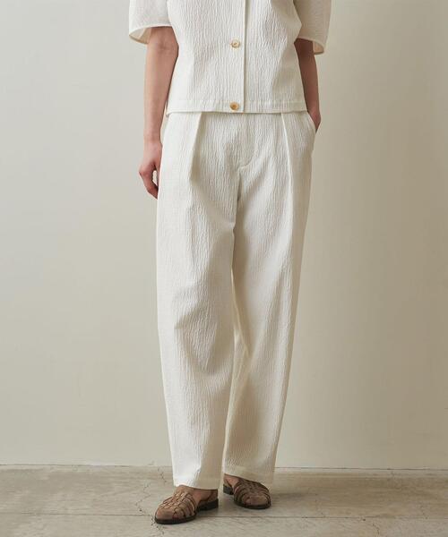 ＜Steven Alan＞COTTON TUCK CHINO PANTS Steven Alan（スティーブンアラン）の「＜Steven Alan＞COTTON