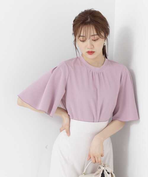 PROPORTION BODY DRESSING（プロポーションボディドレッシング）の「カットジョーゼットトップス / 1213260500（Tシャツ/カットソー・レディース・ブラック/ピンク/ホワイト系その他・SMALL/MEDIUM）」の11枚目の写真