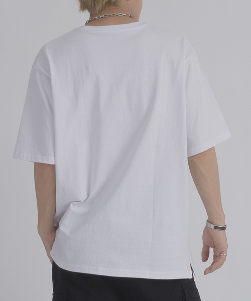 RE730(アールイーセブンサーティー)の「RE730 なみおくんビッグマウスTシャツ(Tシャツ/カットソー・メンズ・ブラック/オフホワイト・MEDIUM/LARGE/X-LARGE)」の13枚目の写真