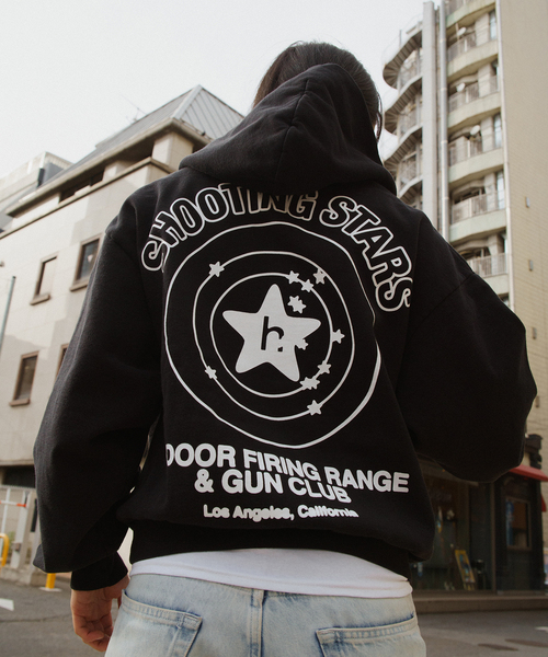 セール】【HOLIDAY / ホリデー】SHOOTING STARS ZIP HOODIE