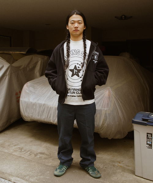 PULP/417EDIFICE(パルプフォーワンセブンエディフィス)の「【HOLIDAY / ホリデー】SHOOTING STARS ZIP HOODIE(パーカー・メンズ・ブラック・SMALL/MEDIUM/LARGE)」の22枚目の写真