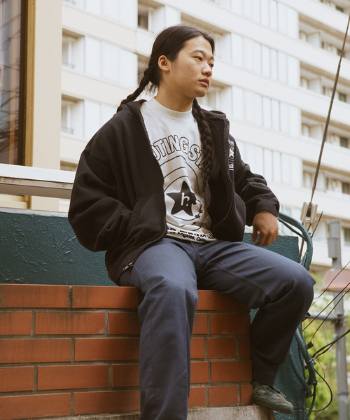 PULP/417EDIFICE(パルプフォーワンセブンエディフィス)の「【HOLIDAY / ホリデー】SHOOTING STARS ZIP HOODIE(パーカー・メンズ・ブラック・SMALL/MEDIUM/LARGE)」の18枚目の写真