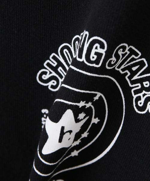 PULP/417EDIFICE(パルプフォーワンセブンエディフィス)の「【HOLIDAY / ホリデー】SHOOTING STARS ZIP HOODIE(パーカー・メンズ・ブラック・SMALL/MEDIUM/LARGE)」の9枚目の写真