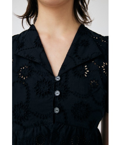 MOUSSY（マウジー）の「COTTON LACE ブラウス（シャツ/ブラウス