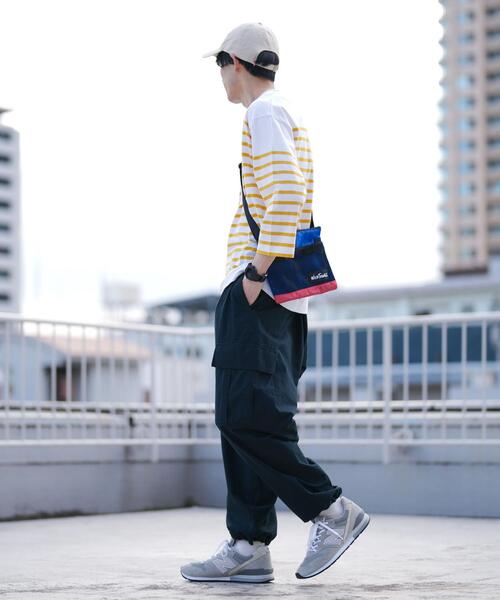 WILD THINGS（ワイルドシングス）の「WILDTHINGS（ワイルドシングス）ワンポイントロゴサコッシュ（ショルダーバッグ・メンズ・ブラック/オリーブ/コバルトブルー・FREE）」の16枚目の写真