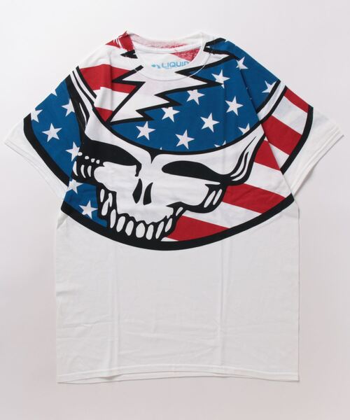 【セール】【LIQUID BLUE】（UN）GEATEFUL DEAD TIE-DYE T-SHIRT（Tシャツ/カットソー）｜LIQUID BLUE（リキッドブルー）