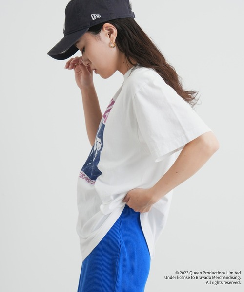 CIAOPANIC TYPY（チャオパニックティピー）の「【7/20 ヒルナンデスOA 放映アイテム】アソートバンドTシャツ（Tシャツ/カットソー・レディース・ホワイト系1/ホワイト系2/チャコールグレー/ホワイト/ホワイト系3/グレー系その他/ブラック/ブラック系3/オフホワイト/ブラック系1・ONE SIZE）」の13枚目の写真