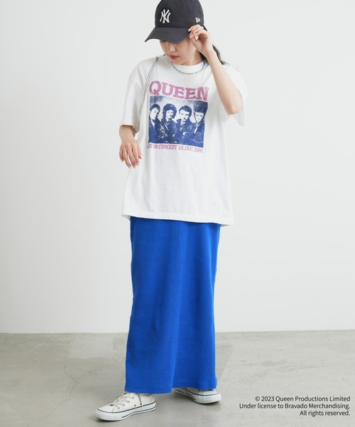 CIAOPANIC TYPY（チャオパニックティピー）の「【7/20 ヒルナンデスOA 放映アイテム】アソートバンドTシャツ（Tシャツ/カットソー・レディース・ホワイト系1/ホワイト系2/チャコールグレー/ホワイト/ホワイト系3/グレー系その他/ブラック/ブラック系3/オフホワイト/ブラック系1・ONE SIZE）」の16枚目の写真