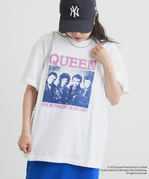 CIAOPANIC TYPY（チャオパニックティピー）の「【7/20 ヒルナンデスOA 放映アイテム】アソートバンドTシャツ（Tシャツ/カットソー・レディース・ホワイト系1/ホワイト系2/チャコールグレー/ホワイト/ホワイト系3/グレー系その他/ブラック/ブラック系3/オフホワイト/ブラック系1・ONE SIZE）」の11枚目の写真