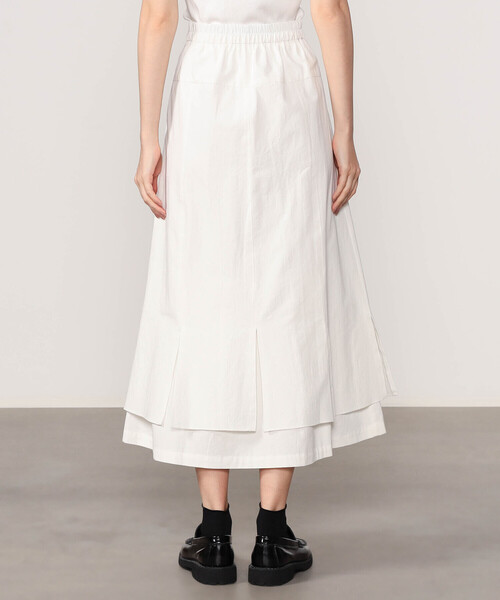 ユノイア　ラップスカート　eunoia pleatswrap eunoia | プリーツスカート WOMEN