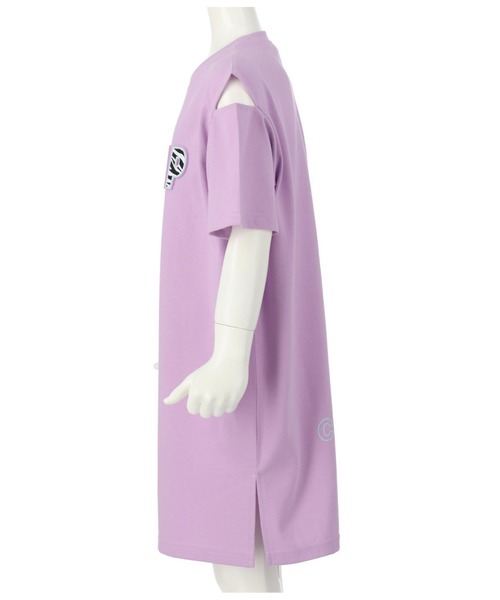 ANAP kids（アナップキッズ）の「ゼブラエンボス肩開き