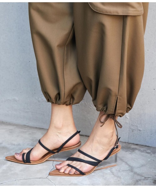 Settimissimo（セッティミッシモ）の「ボリュームイージーカーゴパンツ（カーゴパンツ・レディース・カーキ/グレー・FREE）」の18枚目の写真