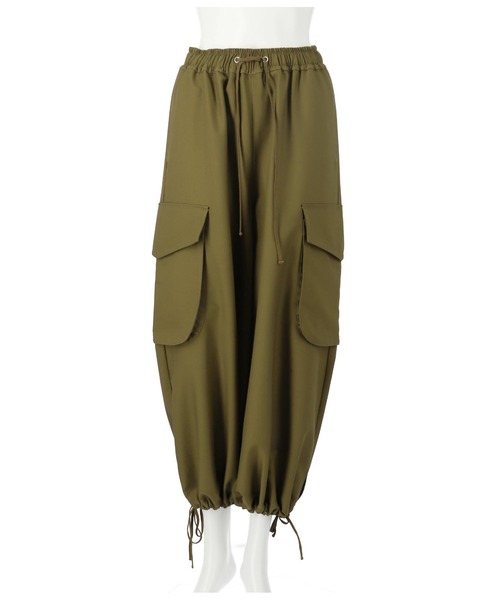 Settimissimo（セッティミッシモ）の「ボリュームイージーカーゴパンツ（カーゴパンツ・レディース・カーキ/グレー・FREE）」の20枚目の写真