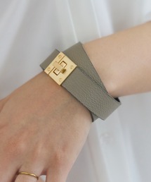 LAVEANGE | 牛革/レザー2重ブレスレット(ブレスレット)