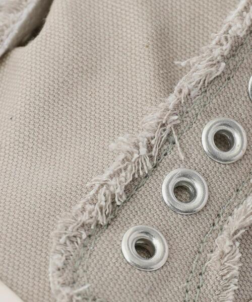 coen（コーエン）の「キャンバススリッポン（スリッポン・レディース・グレー・S/M/L/XL/XS）」の4枚目の写真