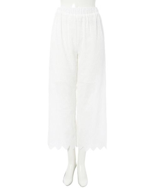 Edit Sheen（エディットシーン）の「【ZOZO限定】コットンレースパンツ