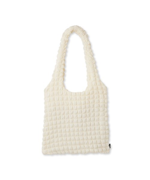 SNIDEL（スナイデル）の「インフレイトトートバッグ（トートバッグ・レディース・アイボリー/ブラック/ブラウン・FREE）」の2枚目の写真