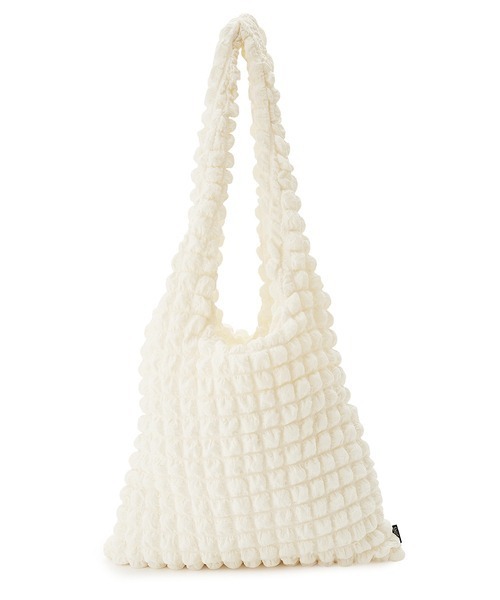 SNIDEL（スナイデル）の「インフレイトトートバッグ（トートバッグ・レディース・アイボリー/ブラック/ブラウン・FREE）」の9枚目の写真