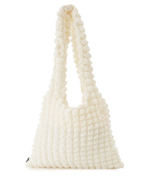 SNIDEL（スナイデル）の「インフレイトトートバッグ（トートバッグ・レディース・アイボリー/ブラック/ブラウン・FREE）」の8枚目の写真