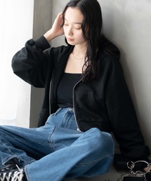 WEGO | WEGO/ショートジップパーカー(パーカー)