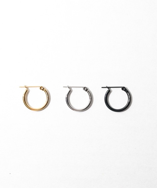 Pledge(プレッジ)の「★Pledge★ MINIフープ ピアス 3 Color SET(ピアス(片耳用)・メンズ・その他・FREE)」の3枚目の写真