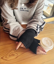 CLEA | メランジニットアームウォーマー(アームカバー)