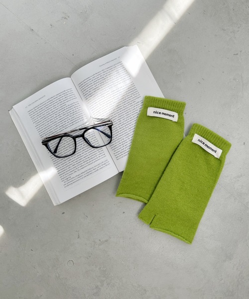 CLEA（クレア）の「メランジニットアームウォーマー（アームカバー