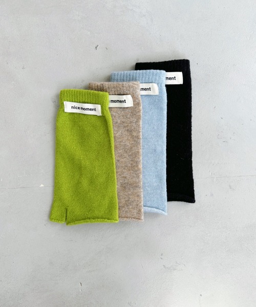 CLEA（クレア）の「メランジニットアームウォーマー（アームカバー