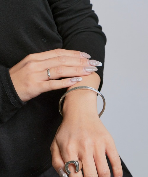 Adawat'n Tuareg（アダワットトゥアレグ）の「Adawat'n Tuareg/アダワット トゥアレグ Ayour(アユール月) ブレスレット（ブレスレット・メンズ・シルバー・FREE/S/M）」の10枚目の写真