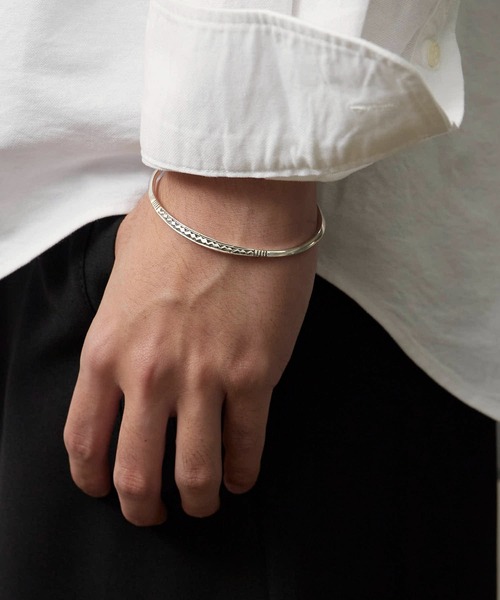 Adawat'n Tuareg（アダワットトゥアレグ）の「Adawat'n Tuareg/アダワット トゥアレグ Ayour(アユール月) ブレスレット（ブレスレット・メンズ・シルバー・FREE/S/M）」の12枚目の写真