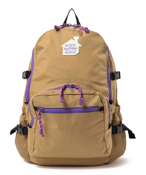 FREDRIK PACKERS（フレドリックパッカーズ）の「KID'S PACKERS × こども ビームス / 別注 キッズ リュック（11L）（バックパック/リュック・キッズ・ブラック/ベージュ/ダークグリーン・ONE SIZE）」の22枚目の写真