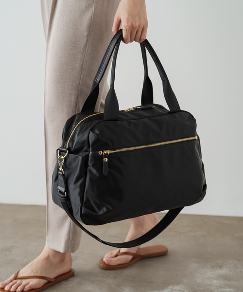 russet（ラシット）の「キャリーバッグに乗せられるトラベルボストンバッグ S(CE-1149)（ボストンバッグ・レディース・ネイビー/ブラック/ダークグレー・FREE）」の20枚目の写真