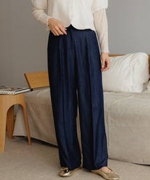 flower | ルーズリータックパンツ(デニムパンツ)