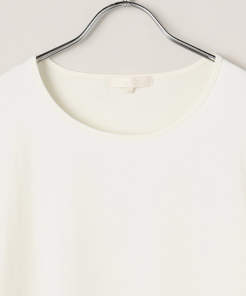 Comme Ca Mature(コムサマチュア)の「【リサイクルポリエステル使用】長袖プルオーバー(Tシャツ/カットソー・レディース・アイボリー/ブラック・FREE)」の10枚目の写真