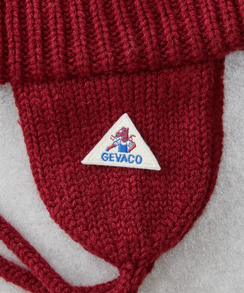 GEVACO（ゲバコ）の「【GEVACO/ゲバコ】イヤーマフニットキャップ（ニットキャップ/ビーニー・レディース・チャコールグレー/ブルー/レッド/ネイビー・ONE SIZE）」の16枚目の写真
