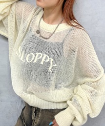 WHO'S WHO gallery | 【SLOPPY/スロッピー】シアーモヘアニット(ニット/セーター)