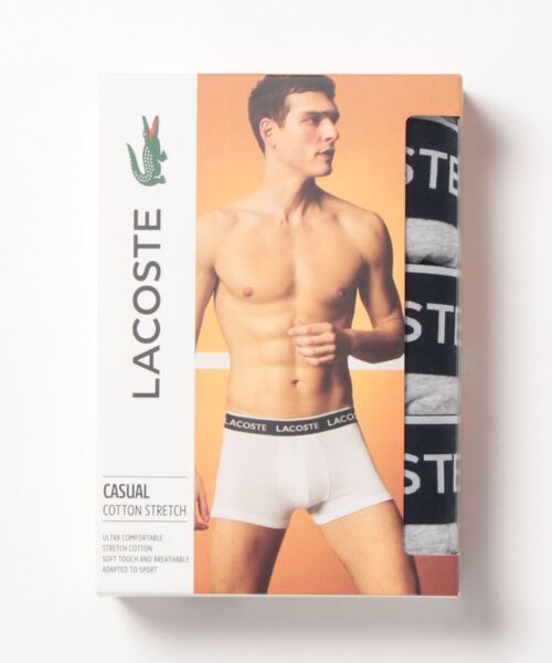 【セール】《LACOSTE》Trunks Underwear 5H3389-10（ボクサーパンツ）｜LACOSTE（ラコステ）
