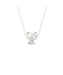 ハローキティコラボ（ハローキティコラボ）の「ハローキティ/HELLO KITTY CLOVER ネックレス/シルバー925 メンズ レディース サンリオキャラクターズ コラボ（ネックレス）」